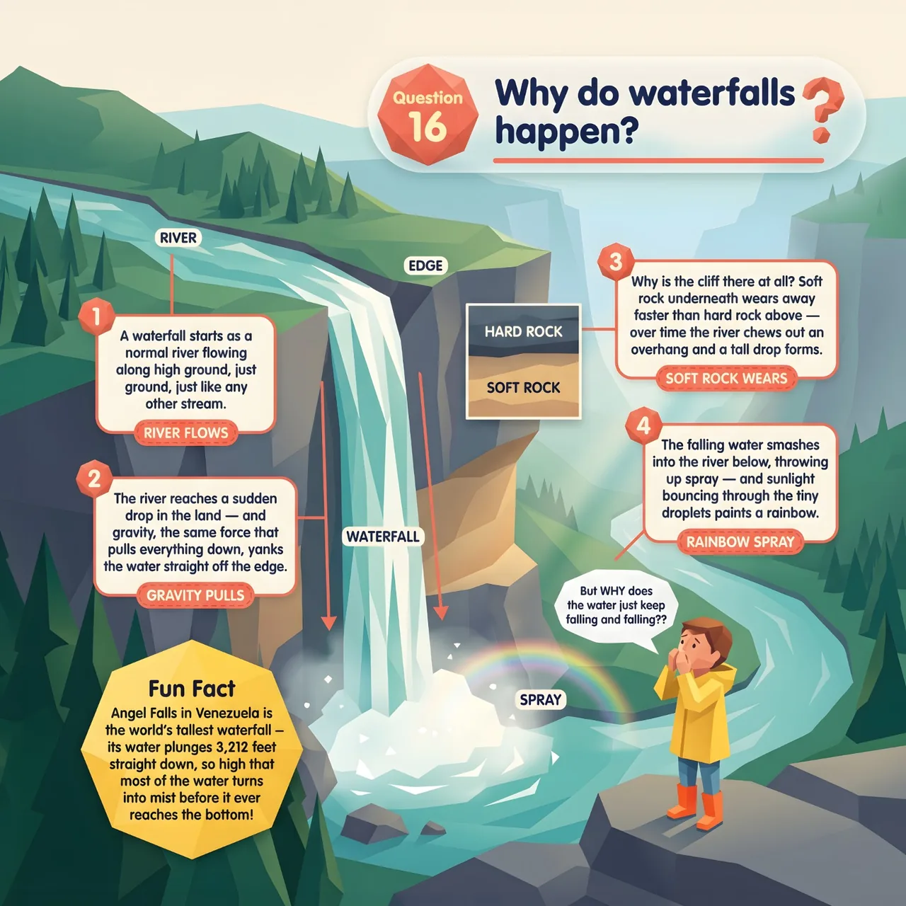 Interior sample page explaining why waterfalls happen