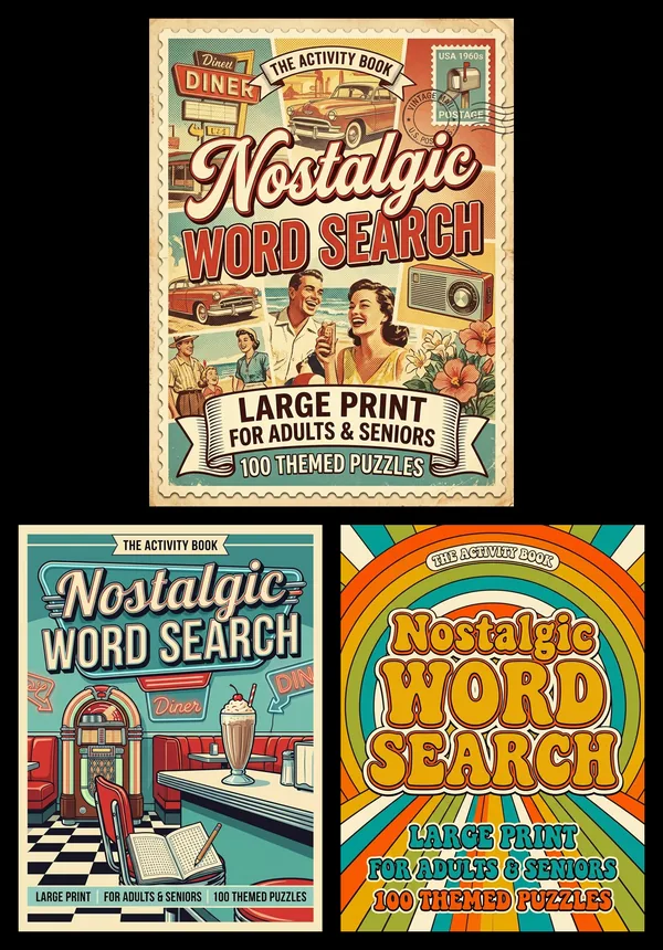 Nostalgic Word Search 3-Book Bundle