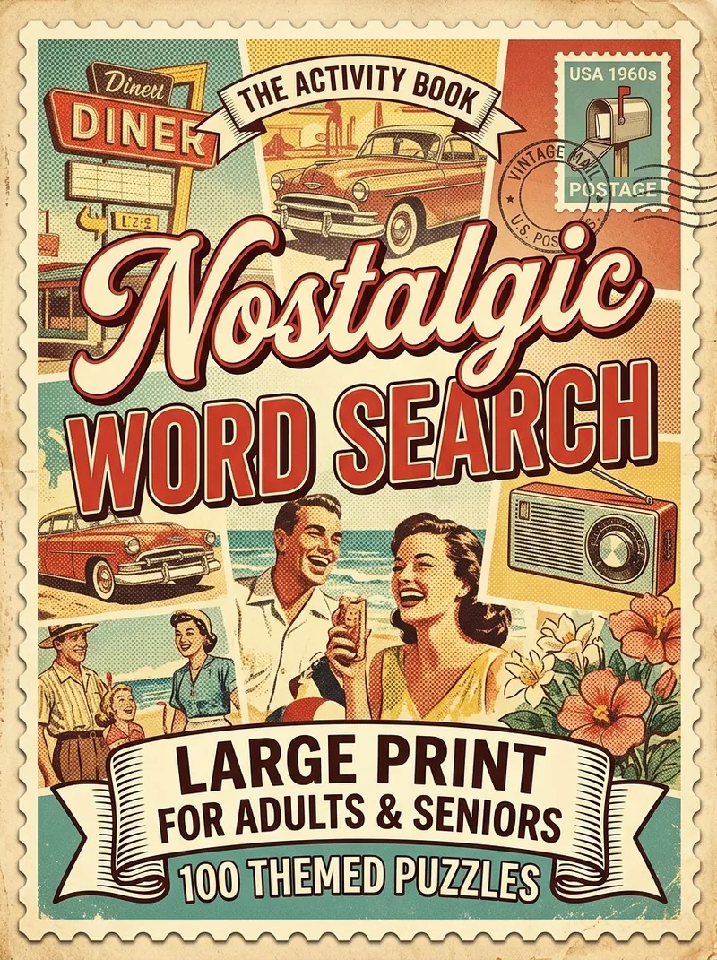 Nostalgic Word Search Volume 1
