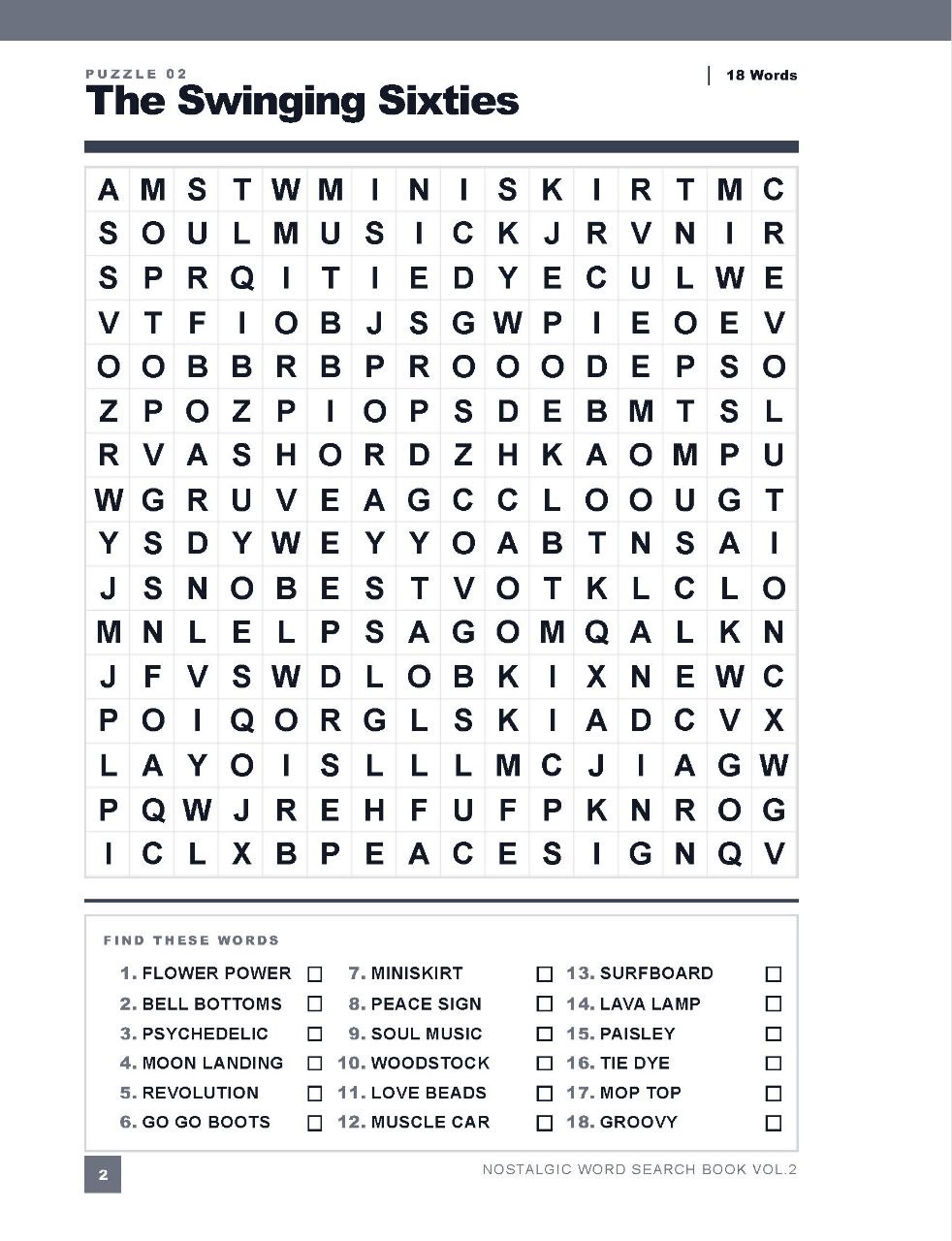 Look inside Volume 2 - The Swinging Sixties puzzle