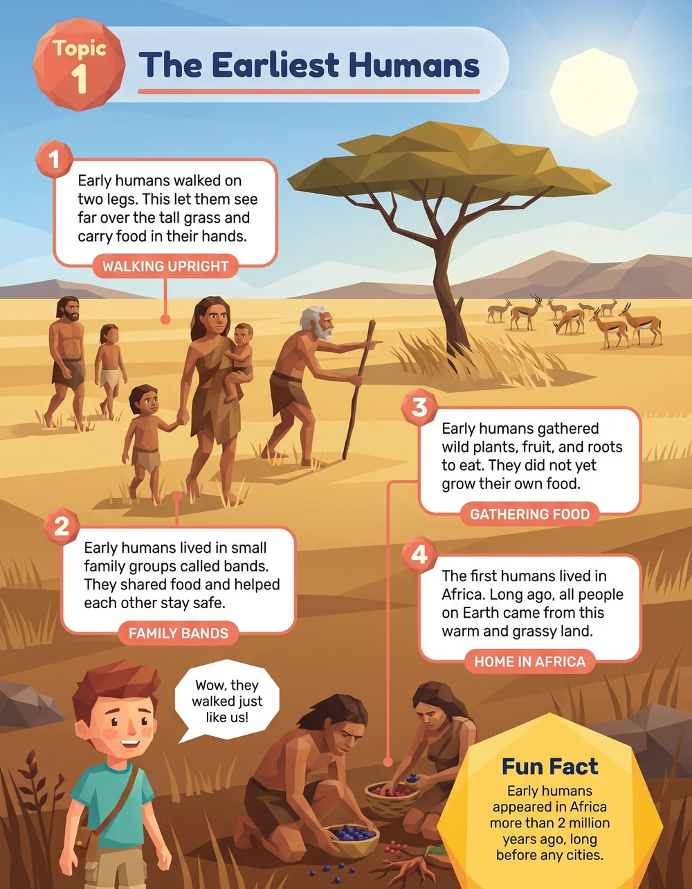 Look inside: The Earliest Humans