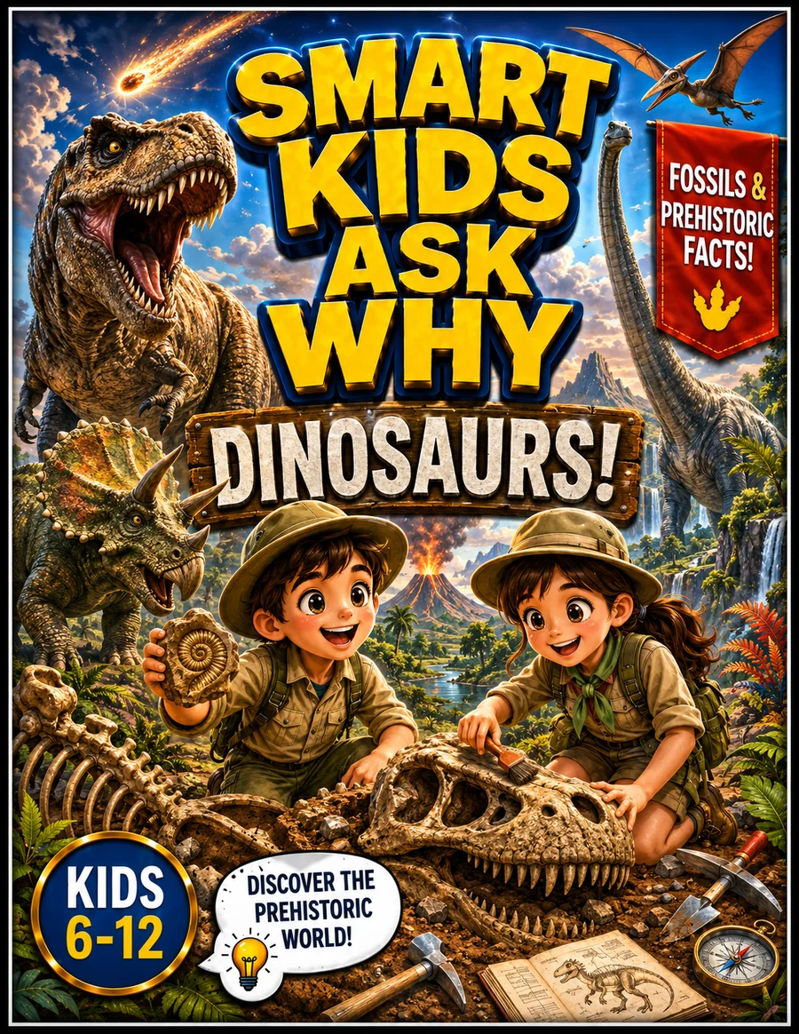 Smart Kids Ask Why: Dinosaurs! book cover